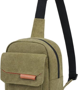 TULLIO Camera Bag Small Crossbody Camera Bag Case Purse Waterproof Canvas Shoulder Case Sling Designer for Mirrorless or DSLR SLR